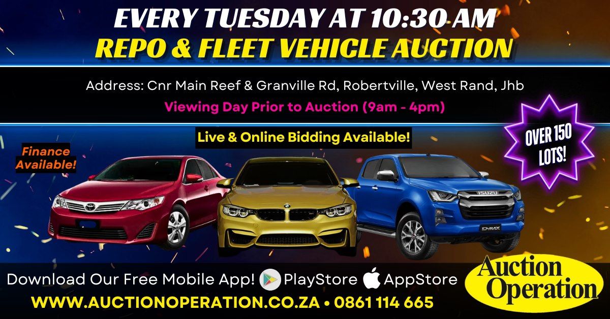 Every Tuesday Vehicle Auction!