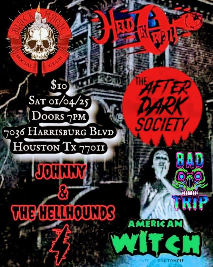 Held In Orbit w\/ The After Dark Society, Johnny & The Hellhounds, Bad Trip, & American Witch@BMSC 