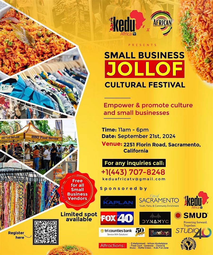 Small business jollof cultural festival