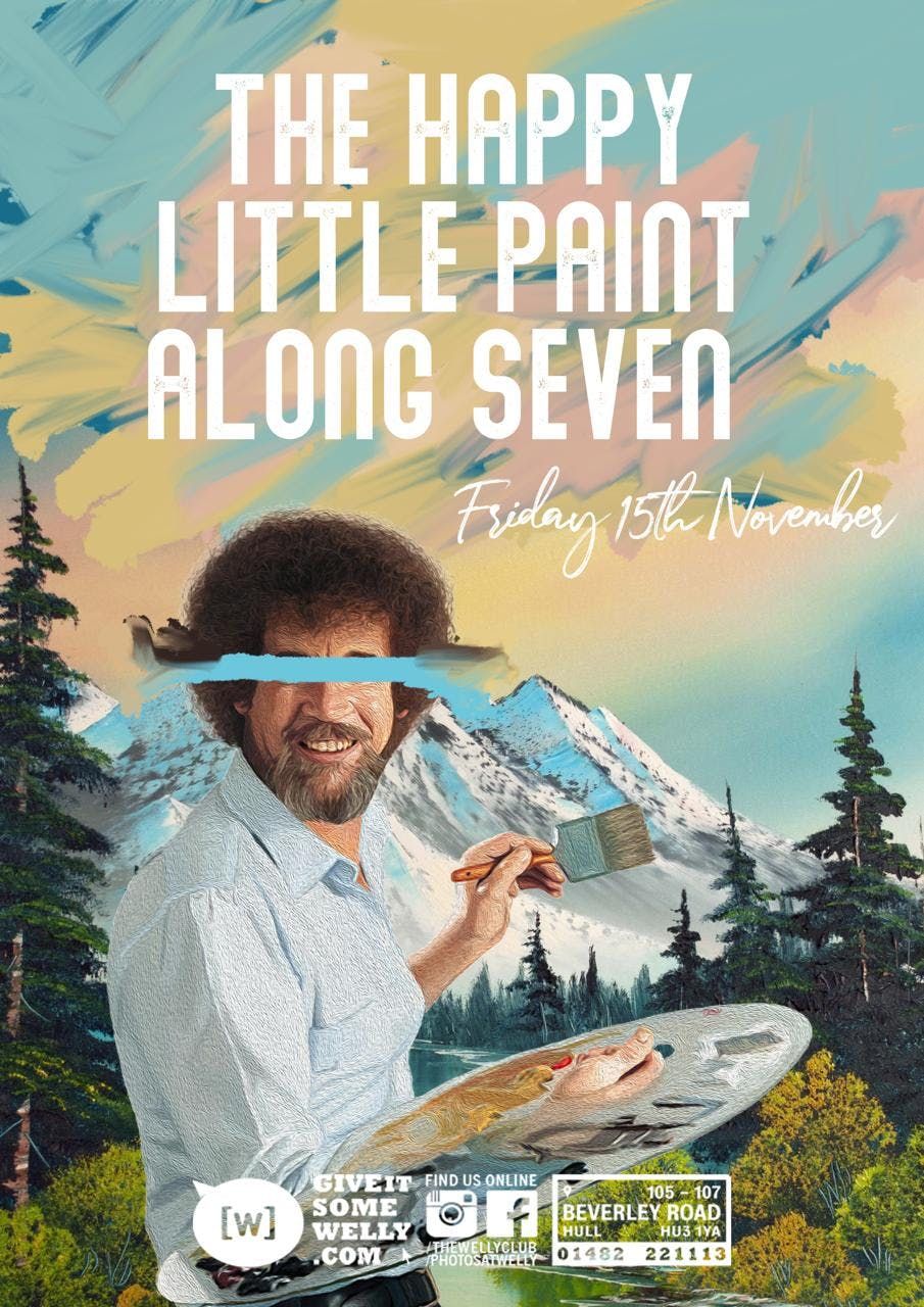 The Bob Ross Happy Little Paint-Along 7