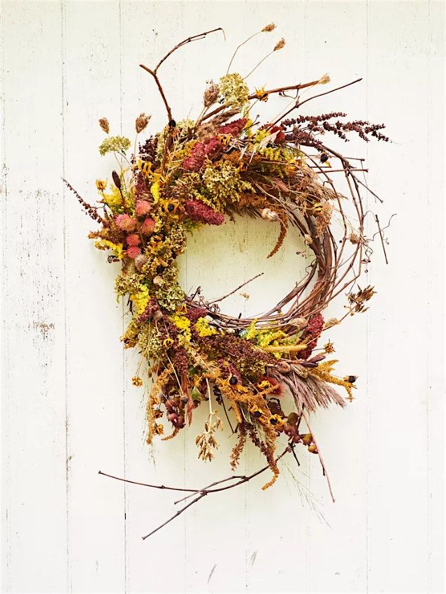 Whimsical Fall Wreath | Brenda Dwyer, instructor