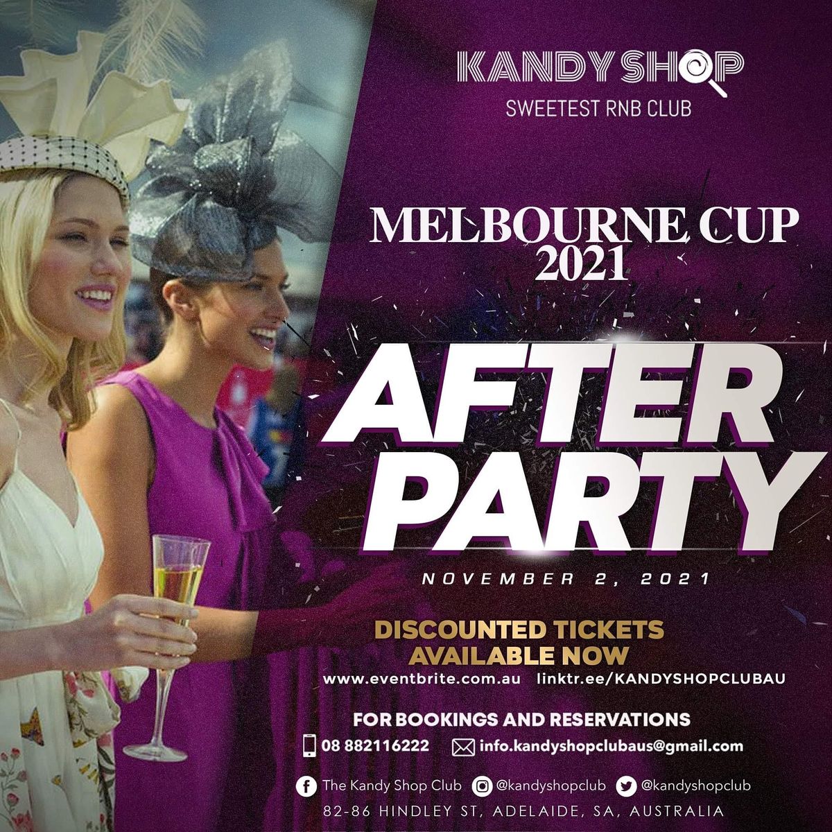 MELBOURNE CUP 2021 AFTER PARTY