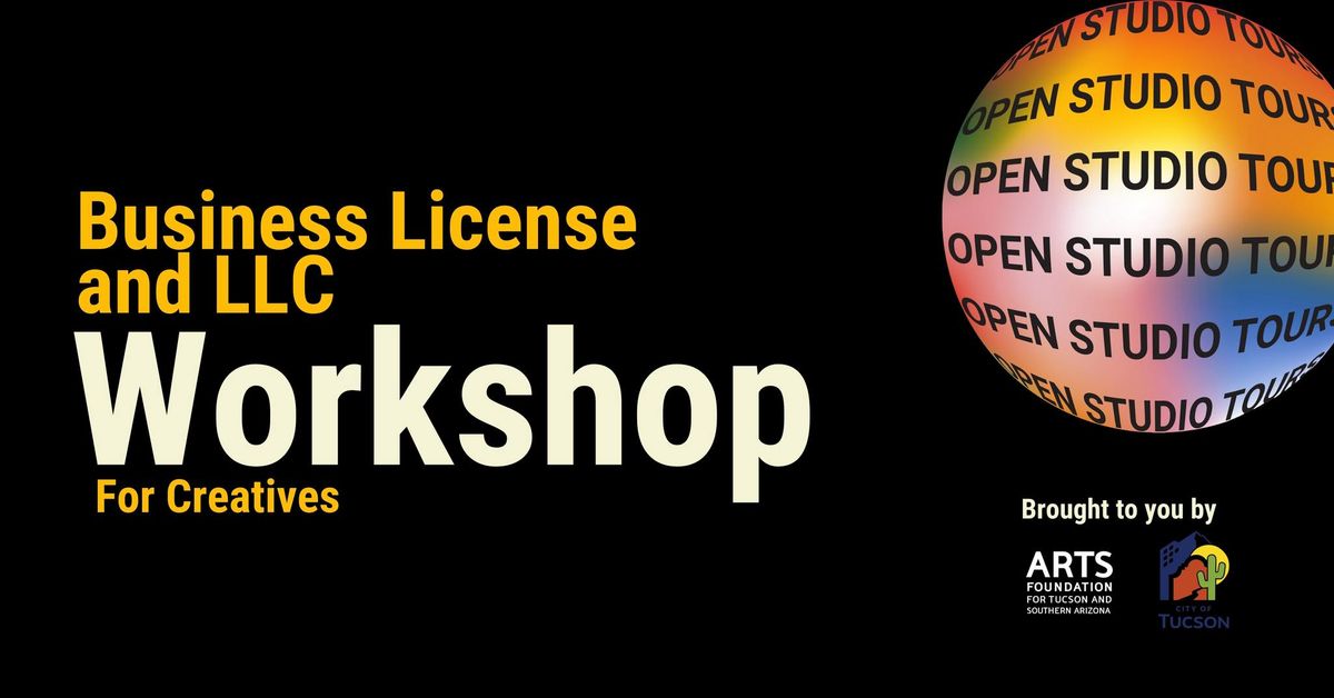 Business License and LLC Workshop for Creatives