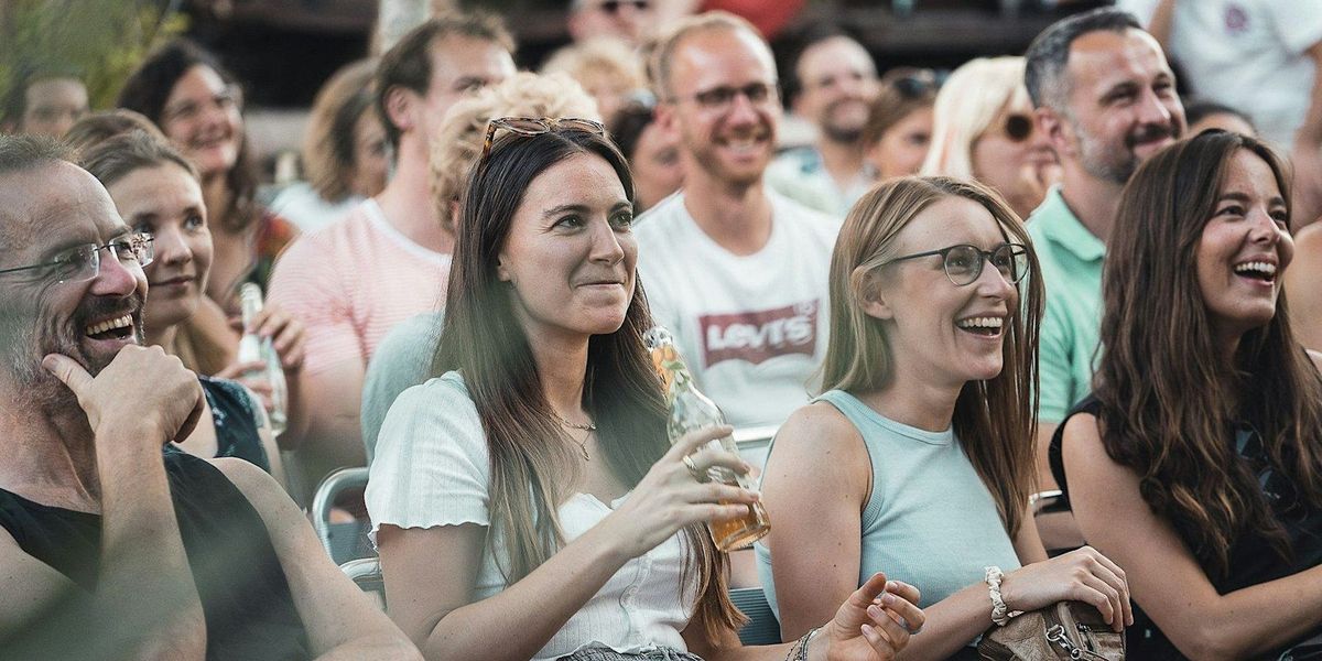 Saturday OPEN AIR English Stand-Up Comedy Show \u2600 Sunset Comedy Berlin