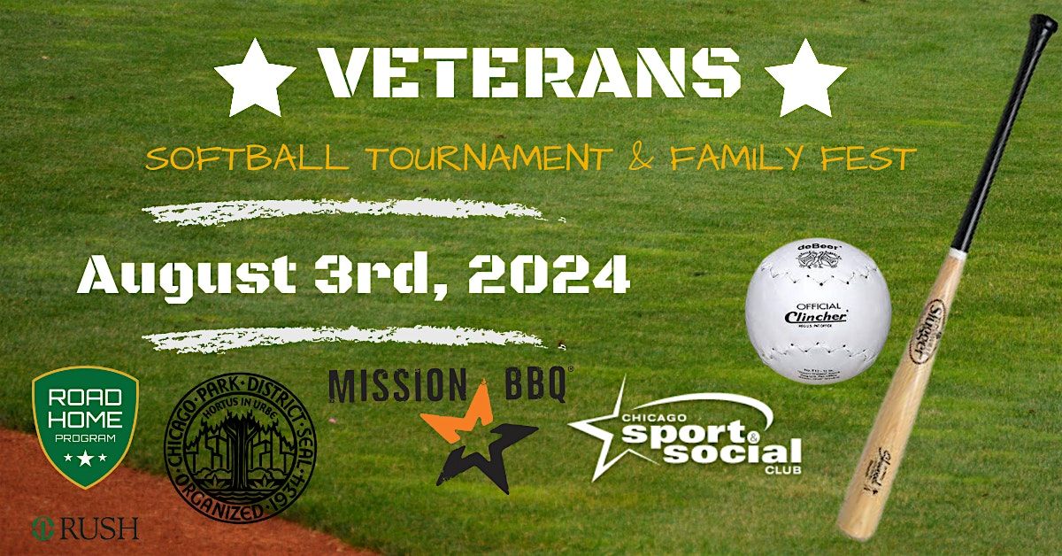 Veterans Softball Tournament & Family Fest 2024