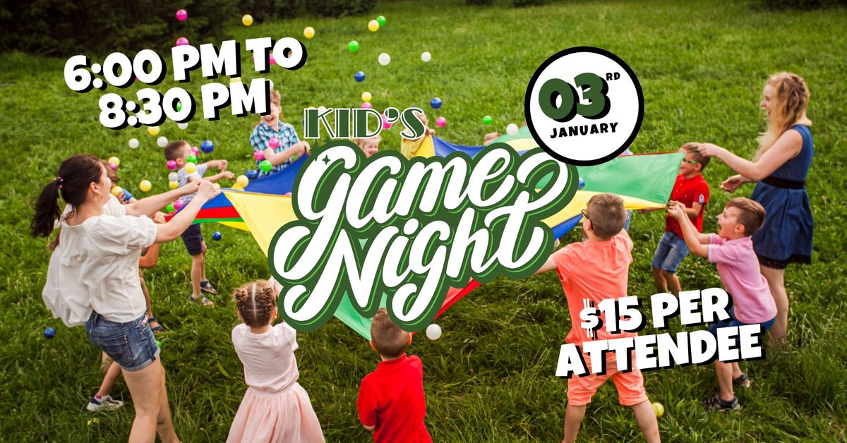 Kid's Game Night 