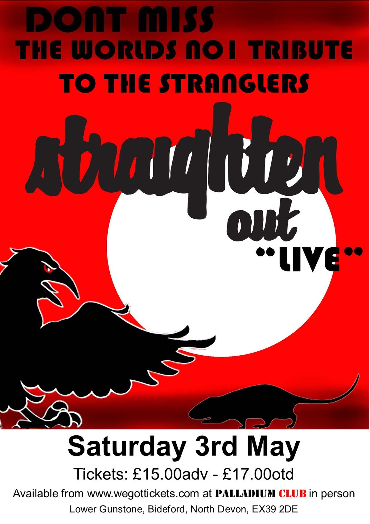 Straighten Out - The worlds best tribute to The Stranglers