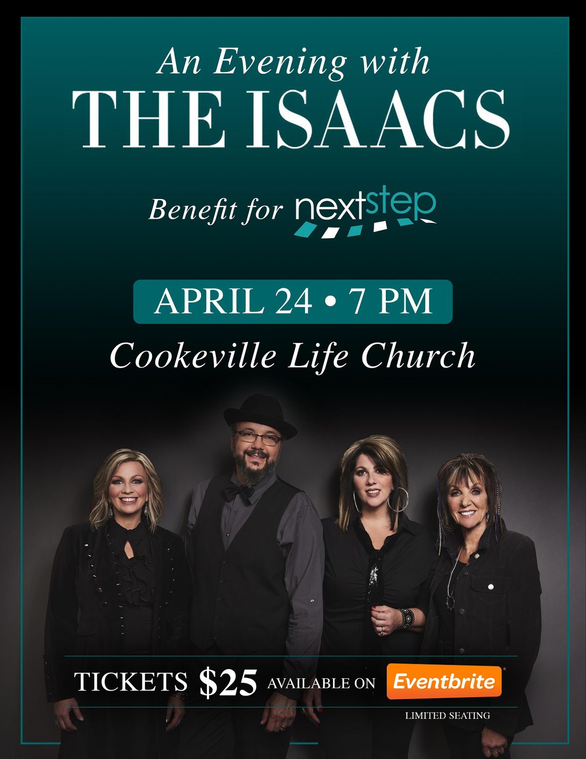 An Evening with the Isaacs, LIFE CHURCH, Cookeville, 24 April 2022