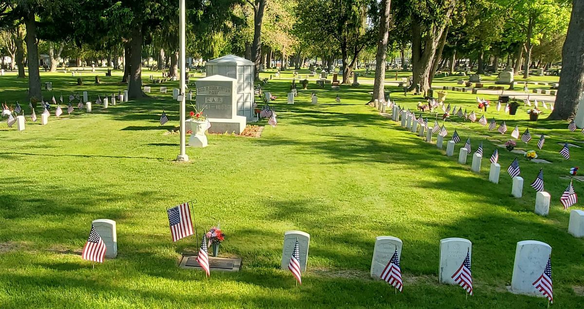 Riverside Cemetery Civil War history tour Sunday May 26nd 2 p.m.
