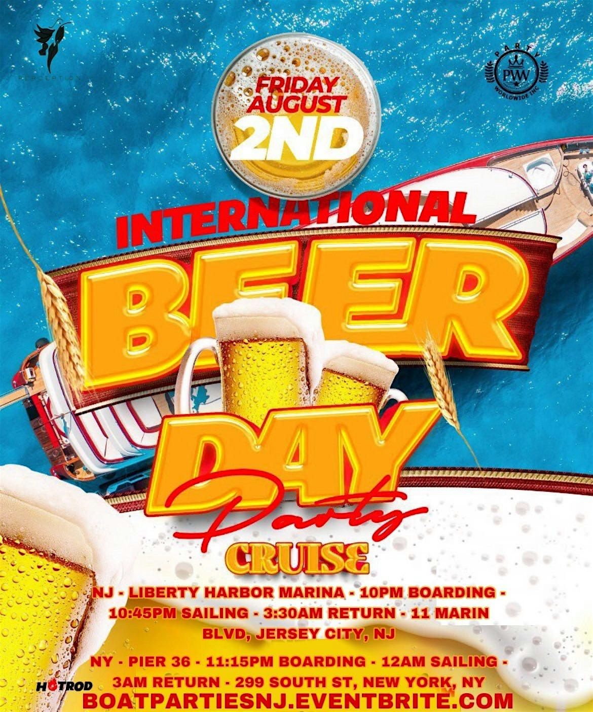 International Beer Day Yacht Cruise