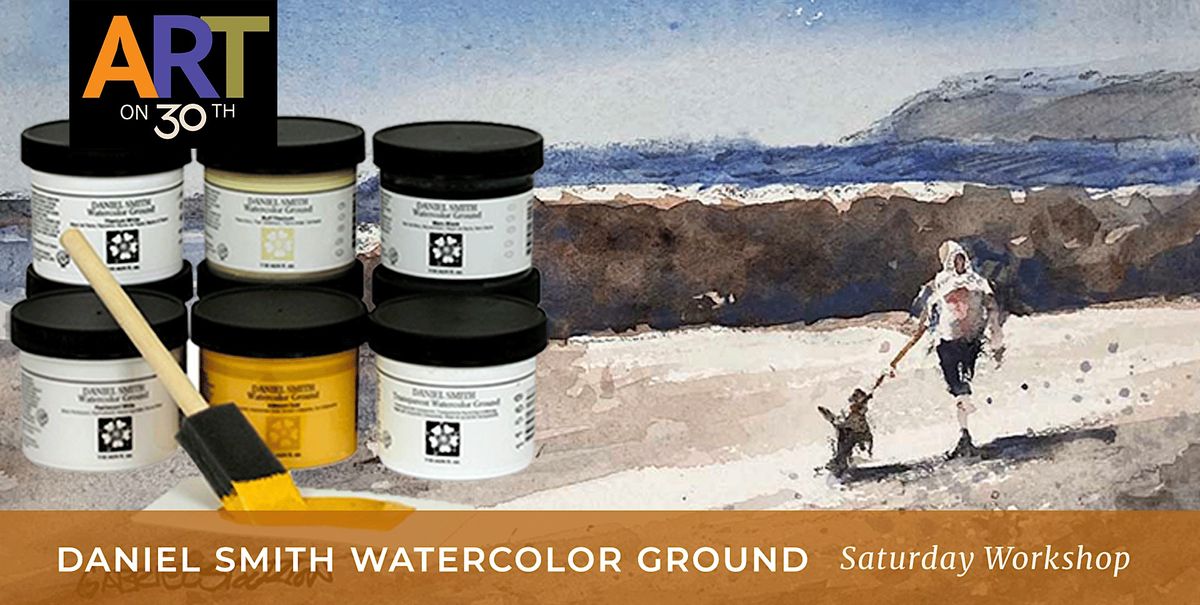 Daniel Smith Watercolor Ground Workshop with Gabriel Stockton