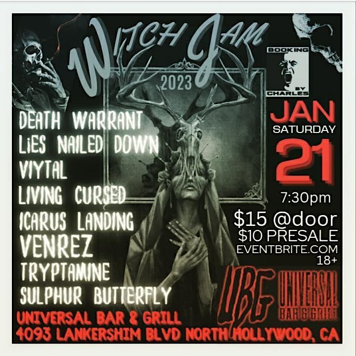 Witch Jam 2023 Universal Bar and Grill