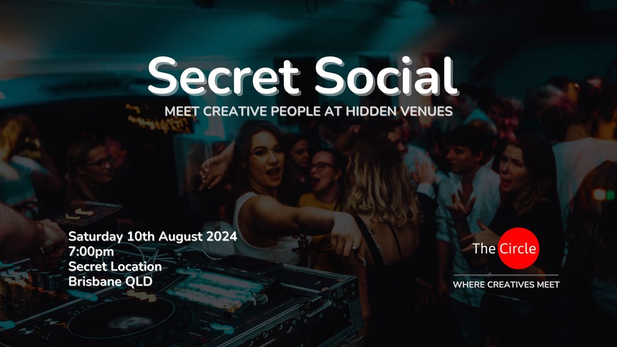 Secret Social - Meet Creative People at Hidden Venues