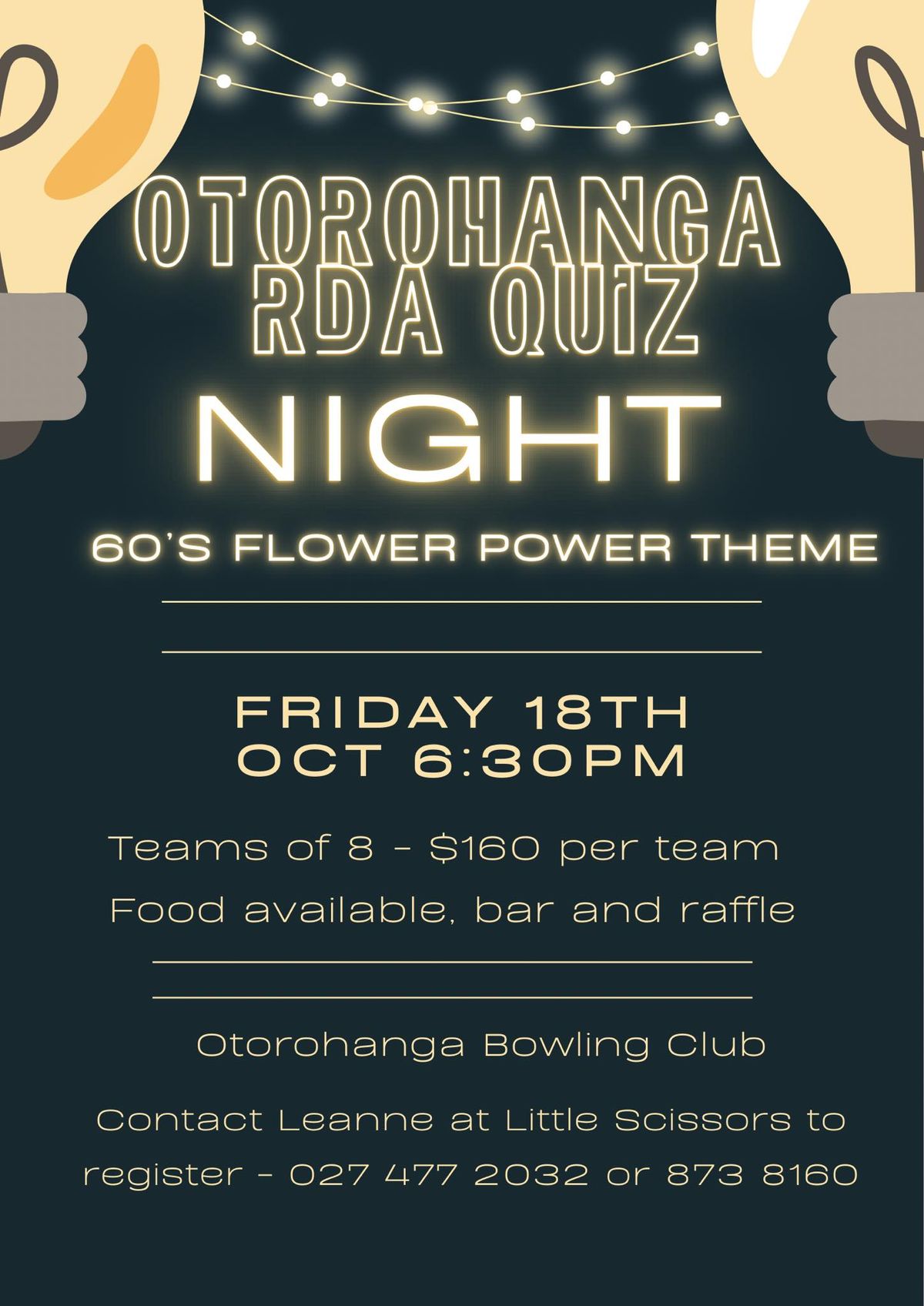 Quiz Night - 60\u2019s Flower Power 