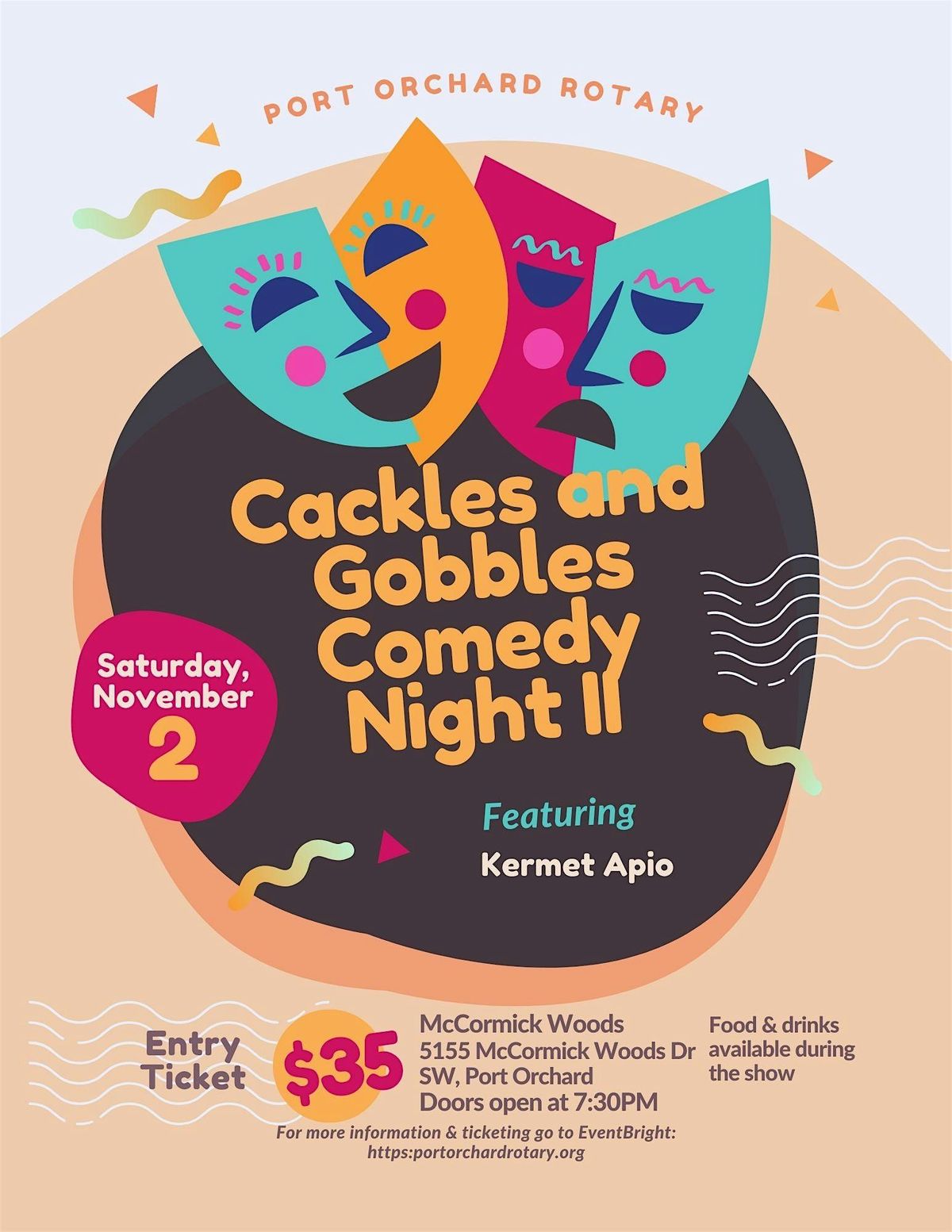 Cackles and Gobbles II Comedy Night