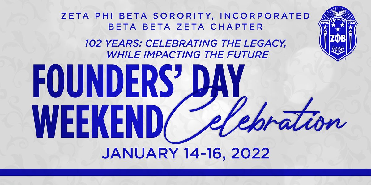 Zeta Phi Beta Sorority, Incorporated Founders Day Luncheon, Seawell's ...