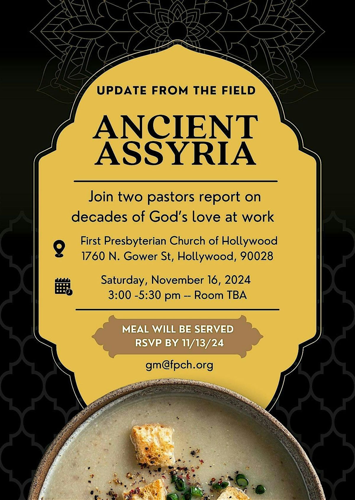 Pastors' Report: Ancient Assyria