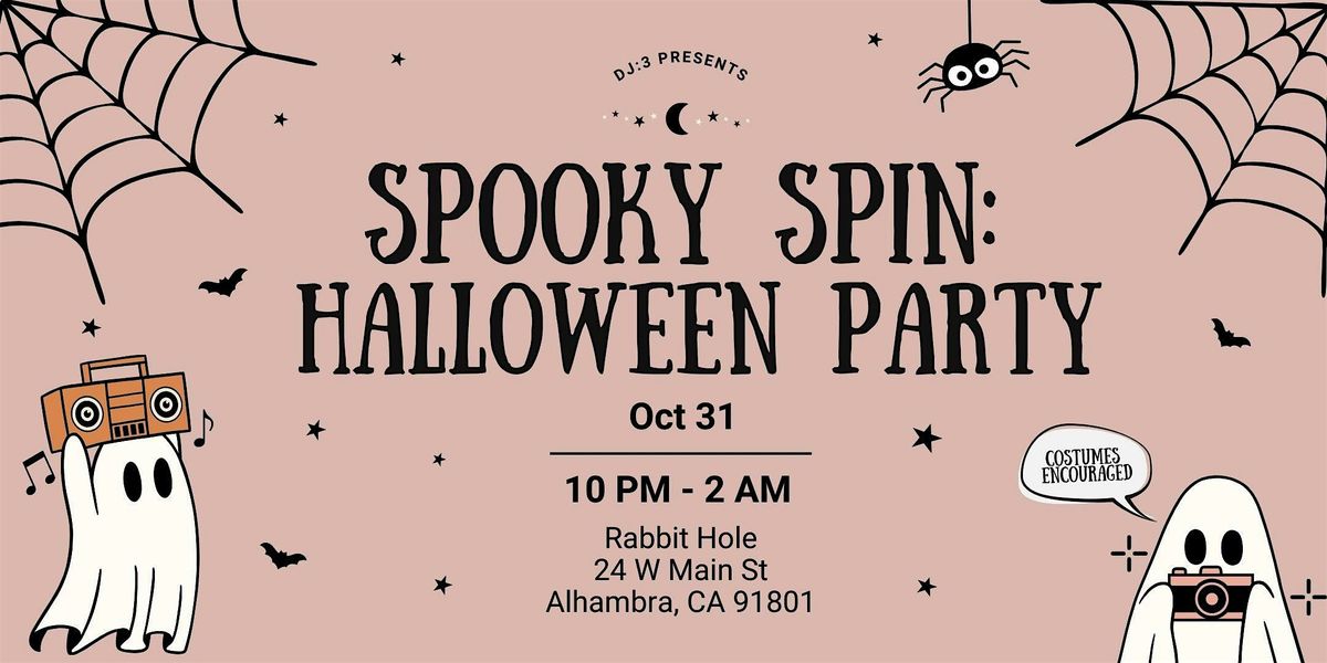 Spooky Spin: A Halloween Party