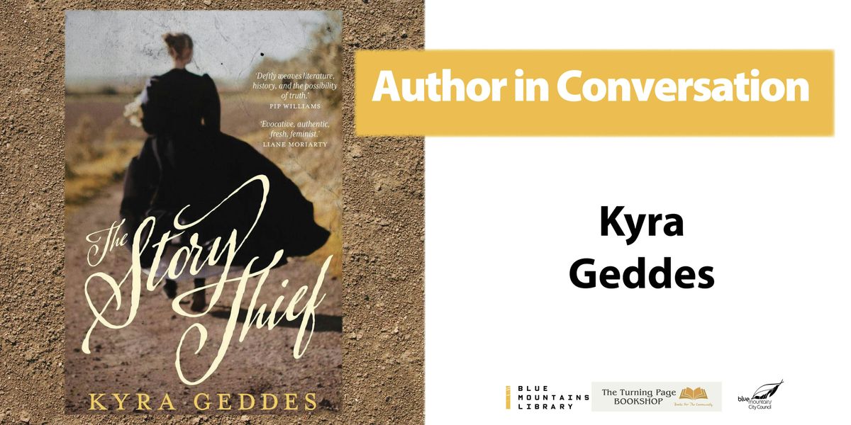 Author Talk - Kyra Geddes 'The Story Thief'