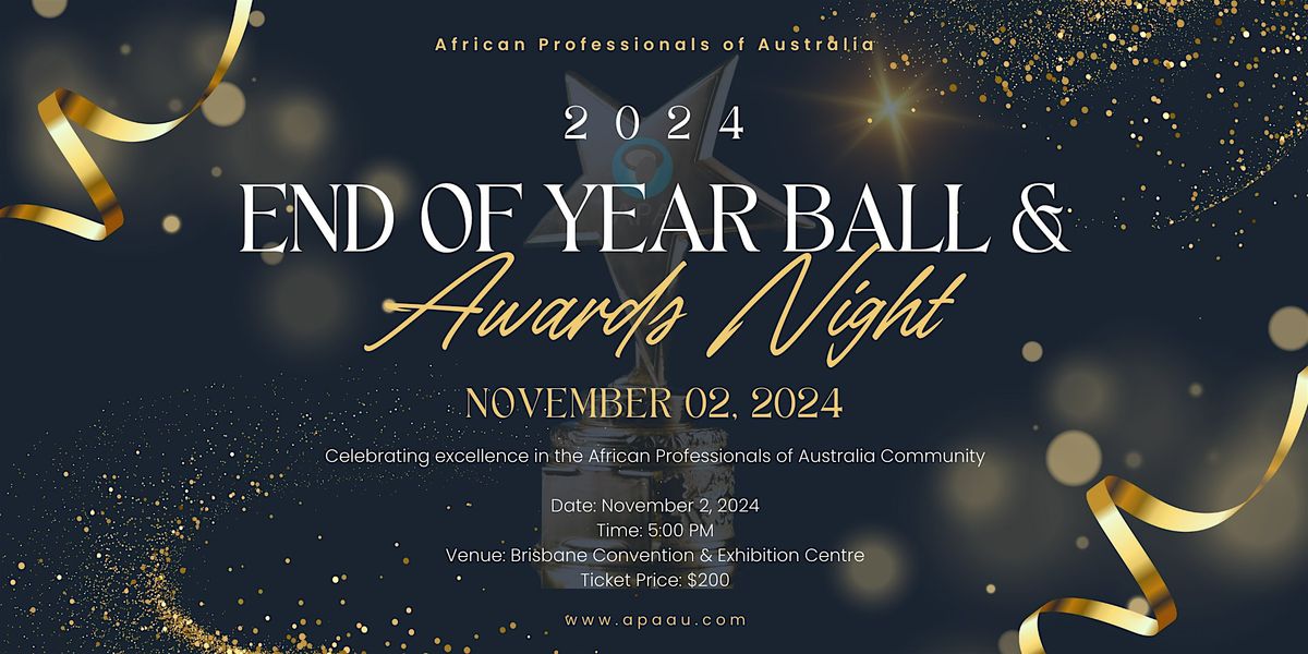 APA End of Year Ball & Awards Night