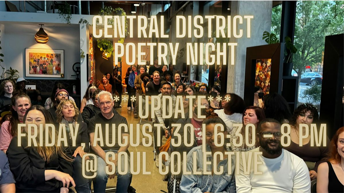 Central District Poetry Night