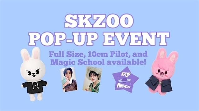 STRAY KIDS SKZOO POP-UP STORE + Photocard Trading Event