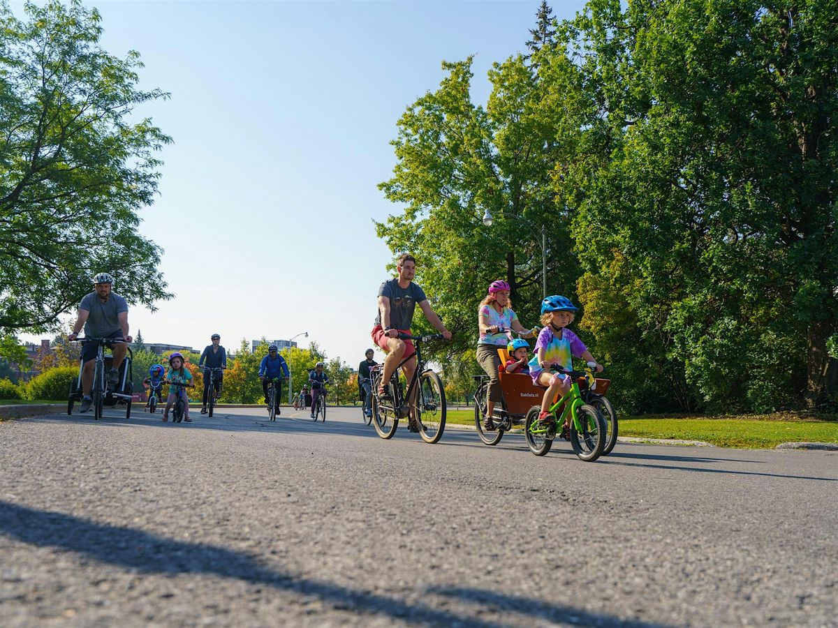 Kidical Mass Ottawa Bike Ride - Alta Vista