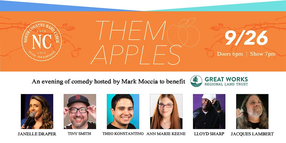 THEM APPLES: Comedy Night to benefit GWRLT