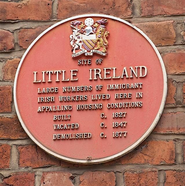 Exploring Manchester's Little Ireland with Engels, Orwell, Turing & Gandhi