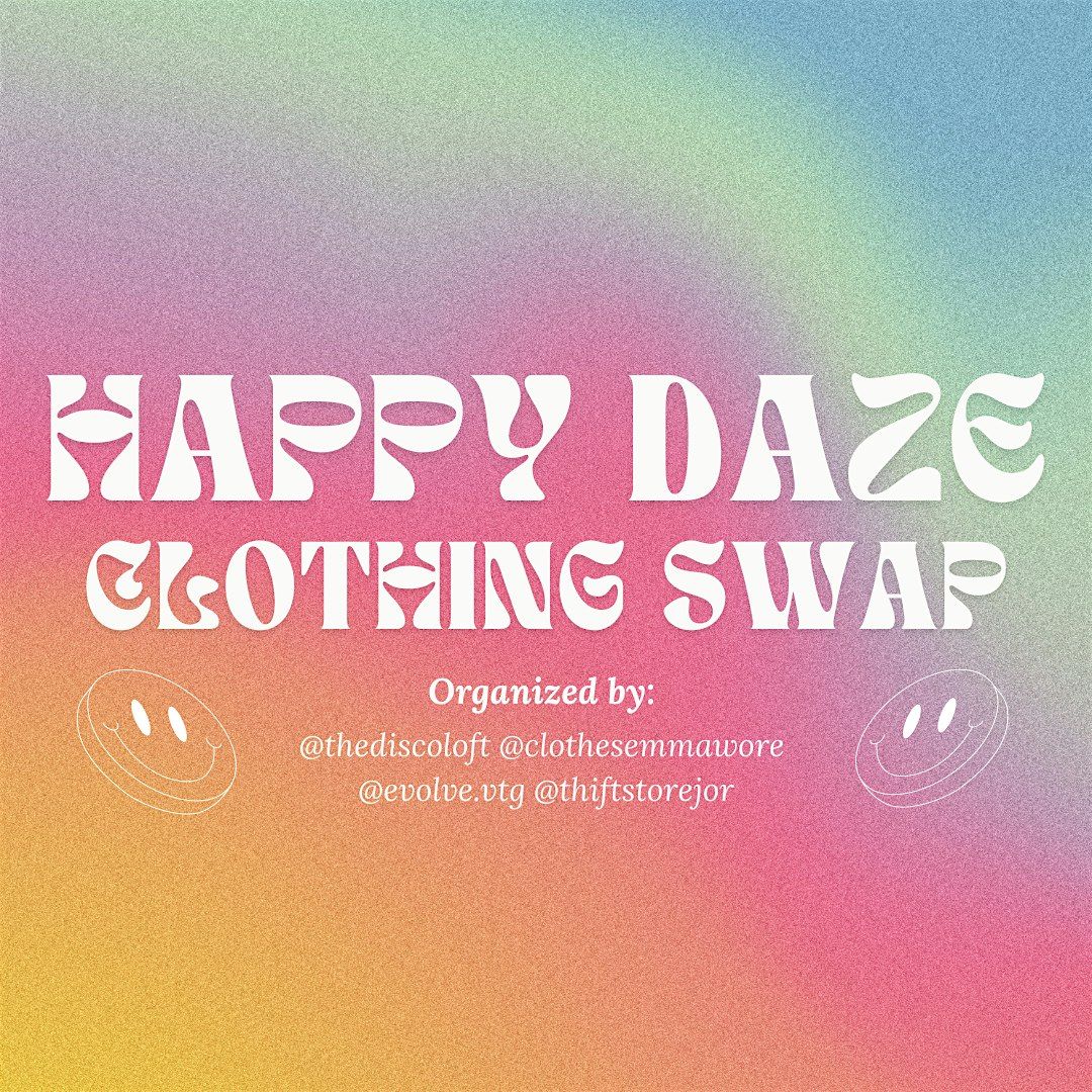 Happy Daze Clothing Swap