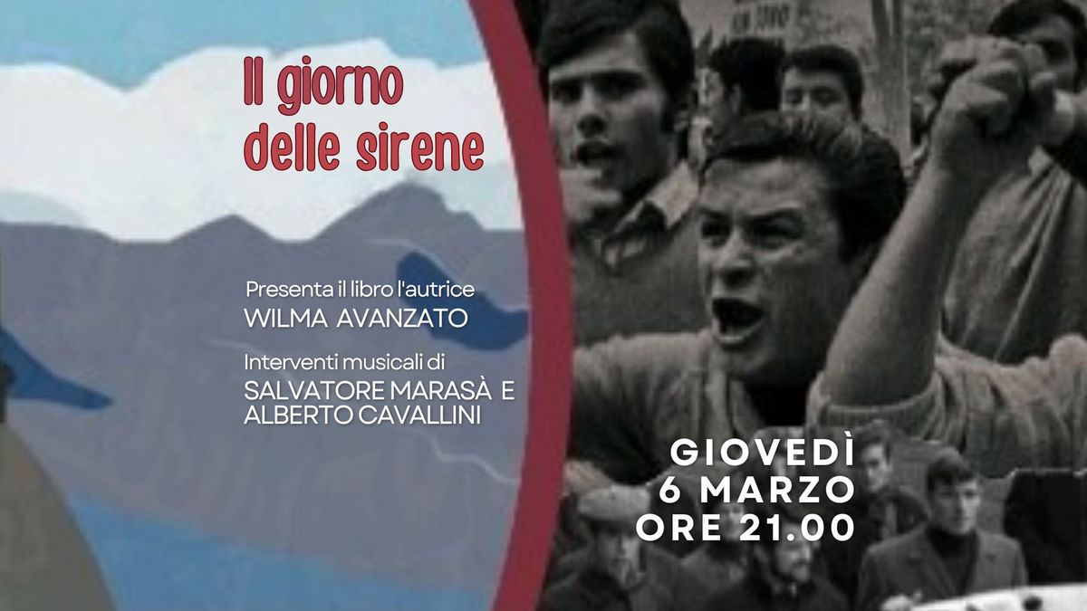 Presentazione di "Il giorno delle sirene" di e con Wilma Avanzato