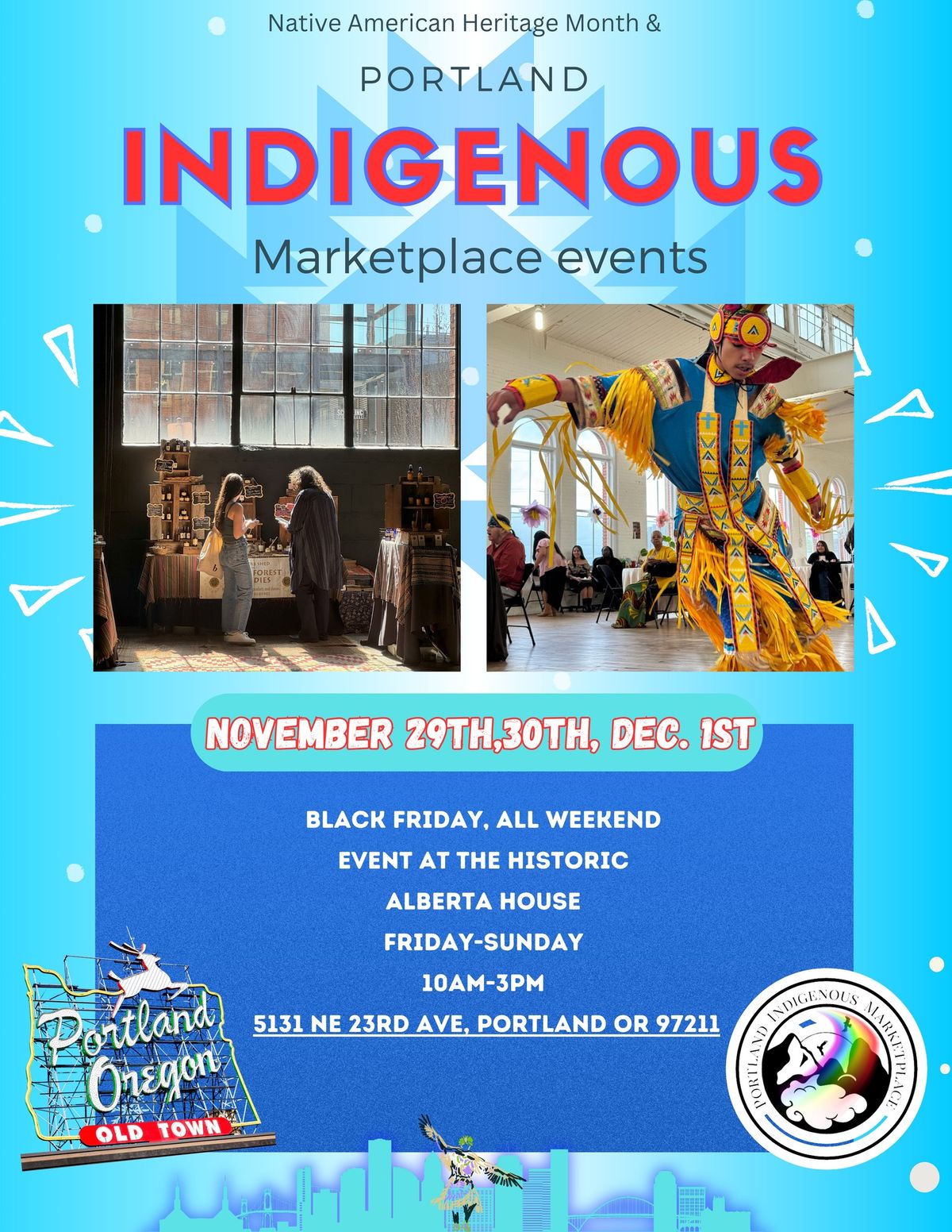 Indigenous Marketplace Black Friday Weekend