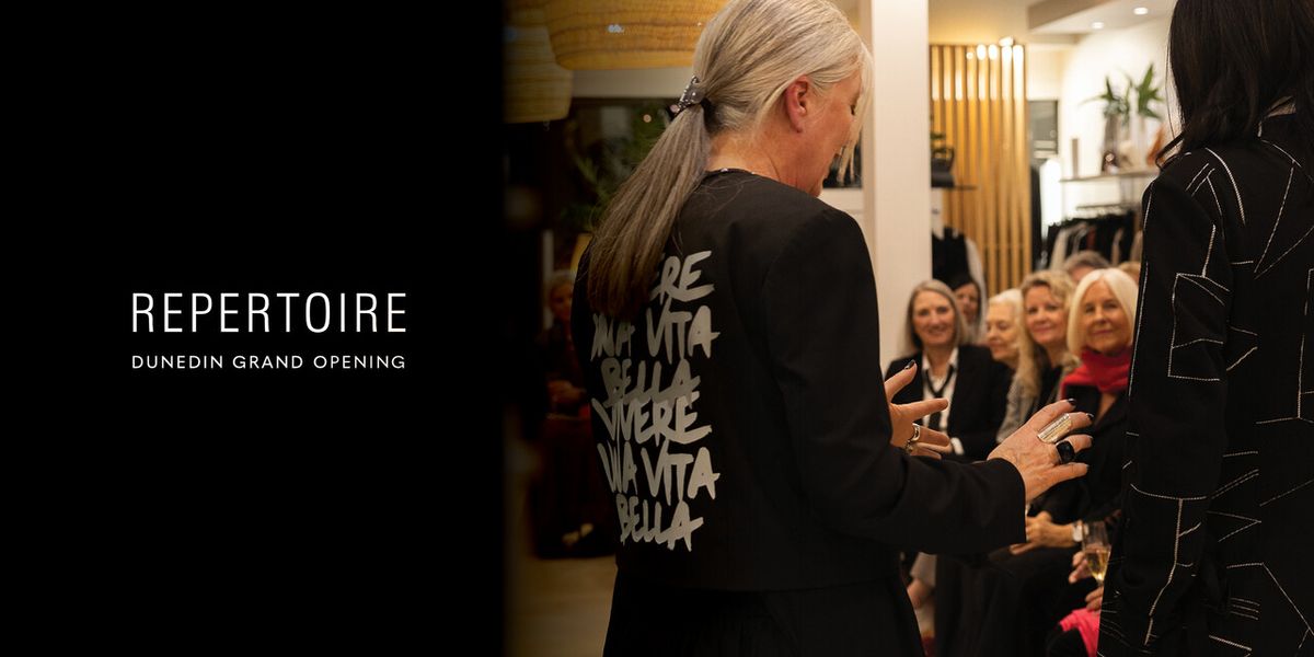 Repertoire Dunedin Grand Opening | An Evening with our Designer