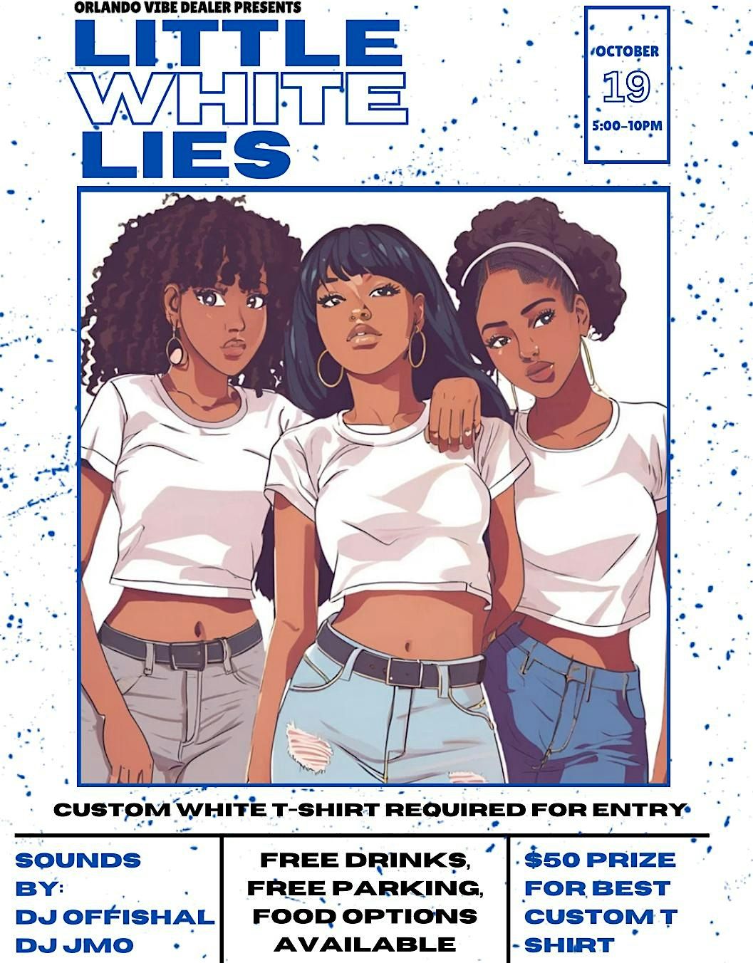 Little White Lies: The White T-Shirt Party