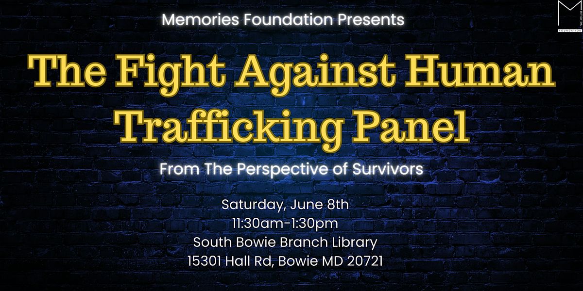 The Fight Against Human Trafficking Panel