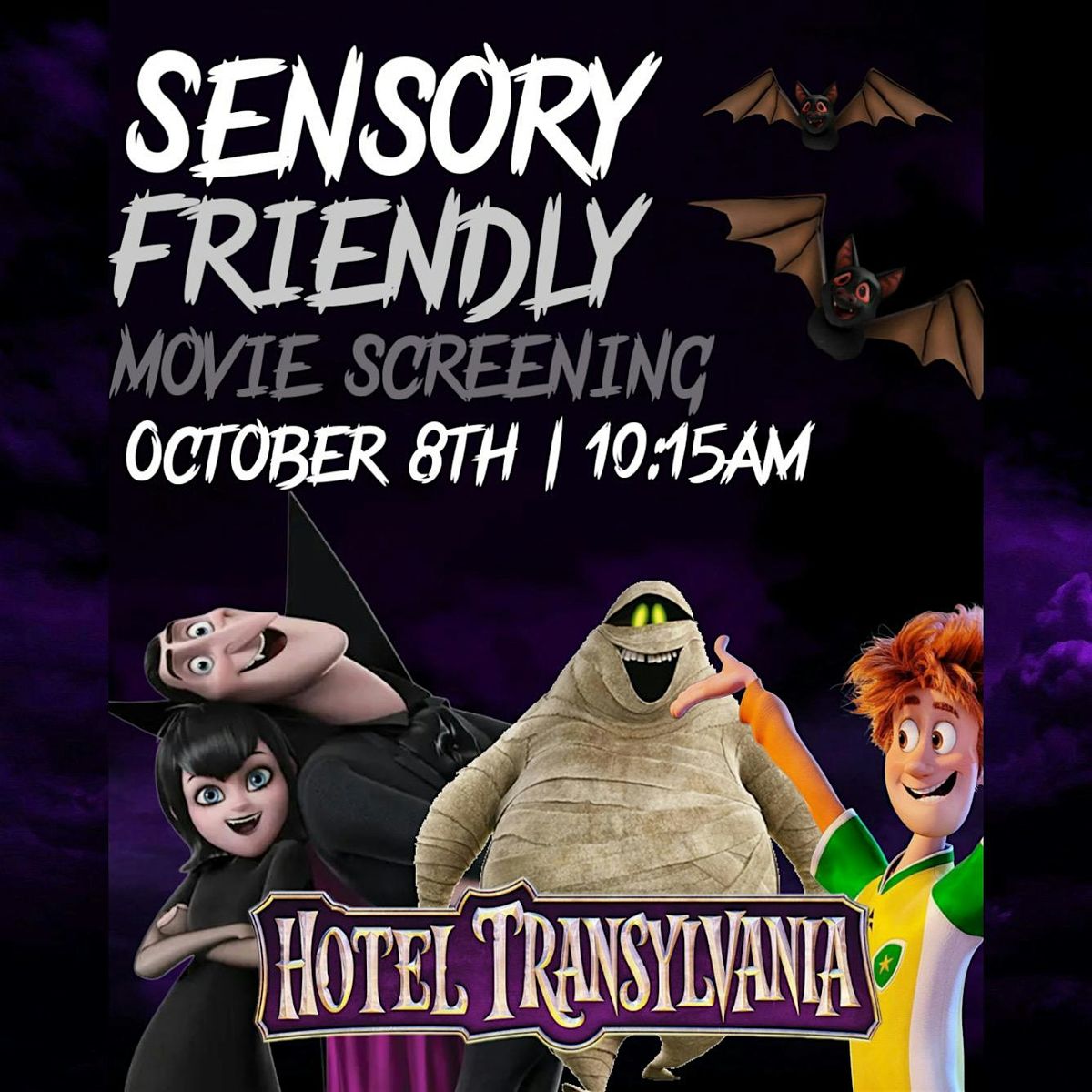 Sensory Friendly Showtime:  Hotel Transylvania