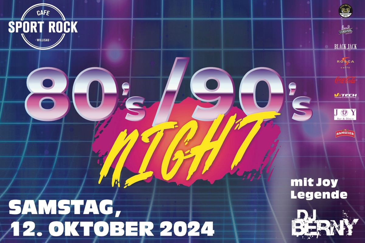 80s\/90s Night mit DJ Berny