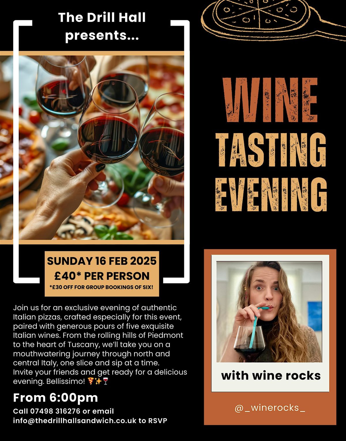 Pizza & Wine Night!  - With Wine Rocks