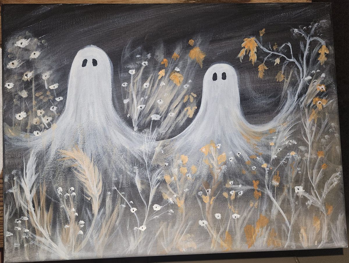 Ghostly Fun Sip & Paint