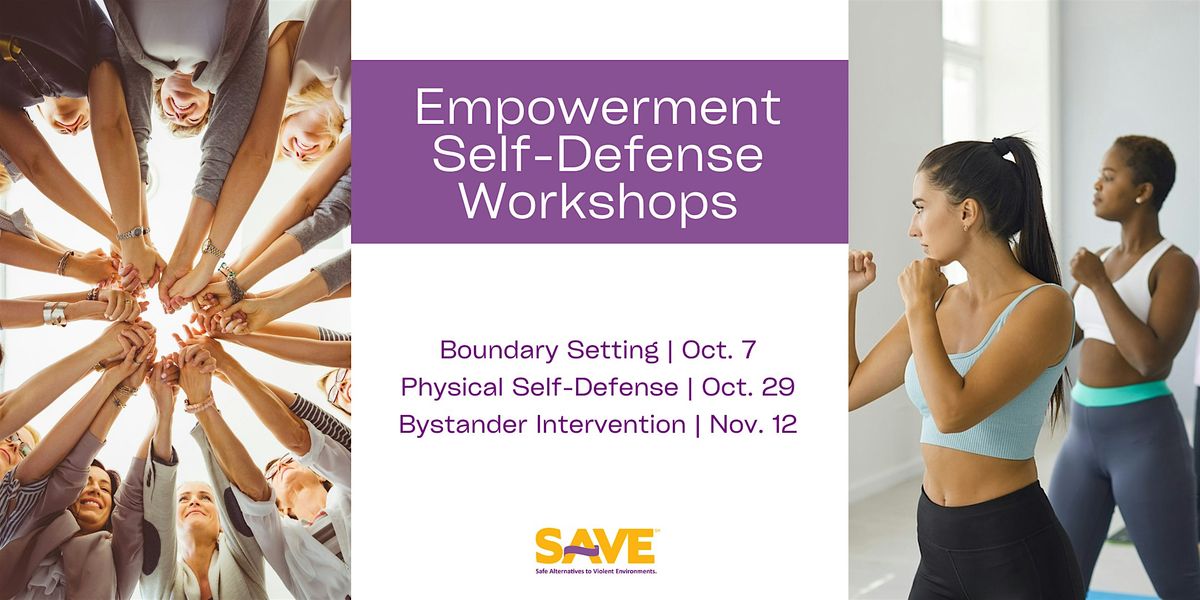 Empowerment Self-Defense Workshops: Boundary Setting