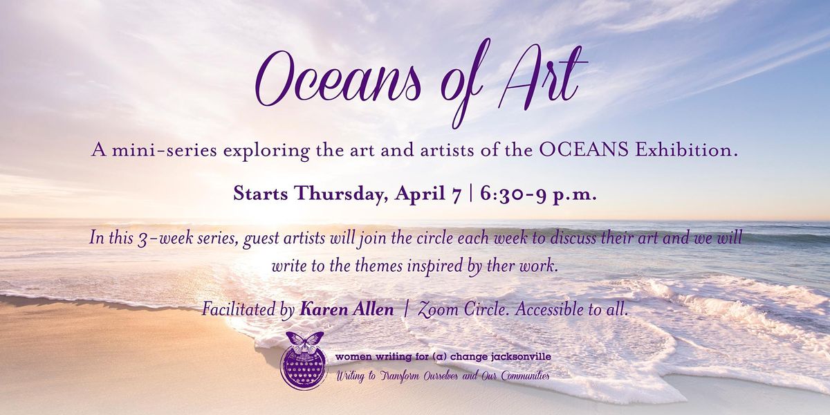 [Zoom] Oceans of Art: A Mini-Series