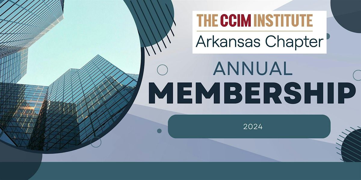 Arkansas CCIM Chapter Annual Membership
