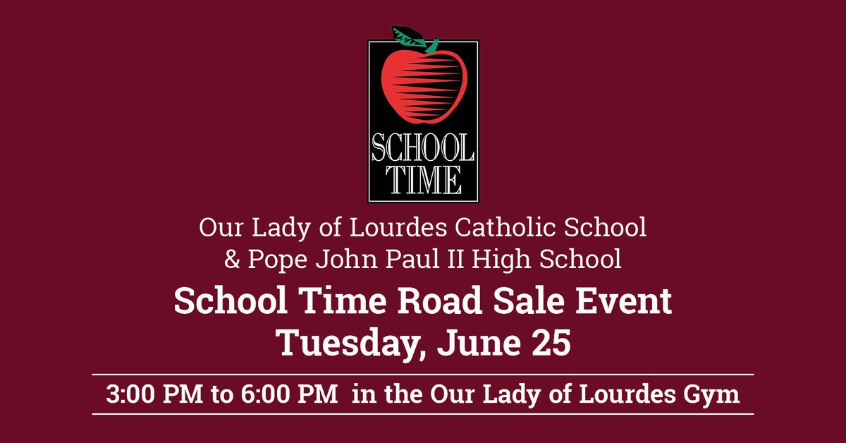 Our Lady of Lourdes Road Sale