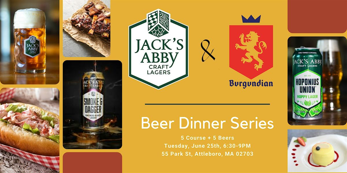 5-Course Jack's Abby Beer Dinner at Burgundian!!