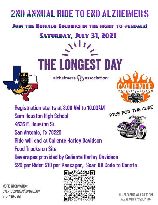 2nd Annual Ride to End Alzheimers