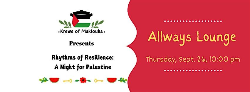 Rhythms of Resilience: A Night for Palestine