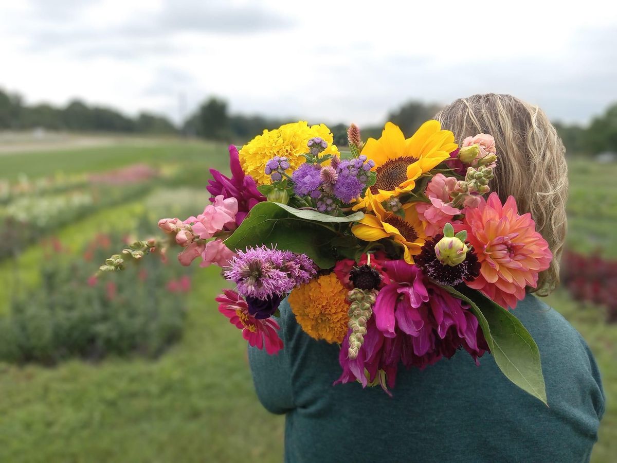 Yoga & U-Pick Flowers