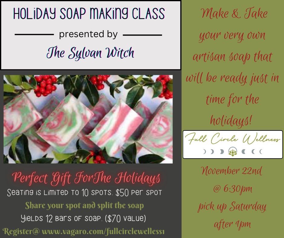 Holiday Soap Making Workshop