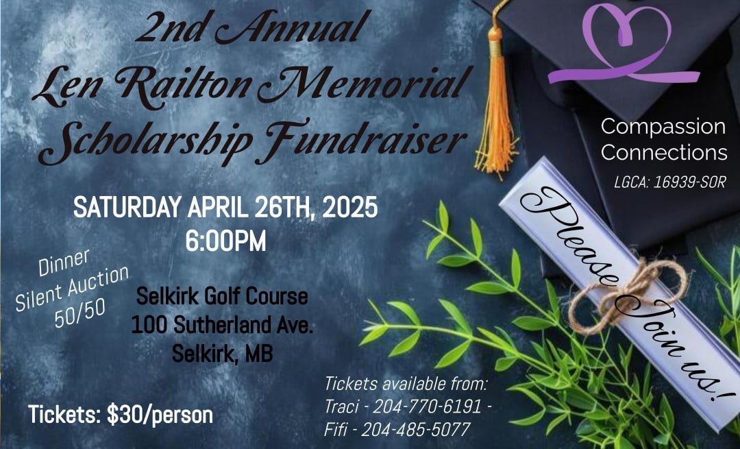 2nd Annual Len Railton Memorial Scholarship Fundraiser