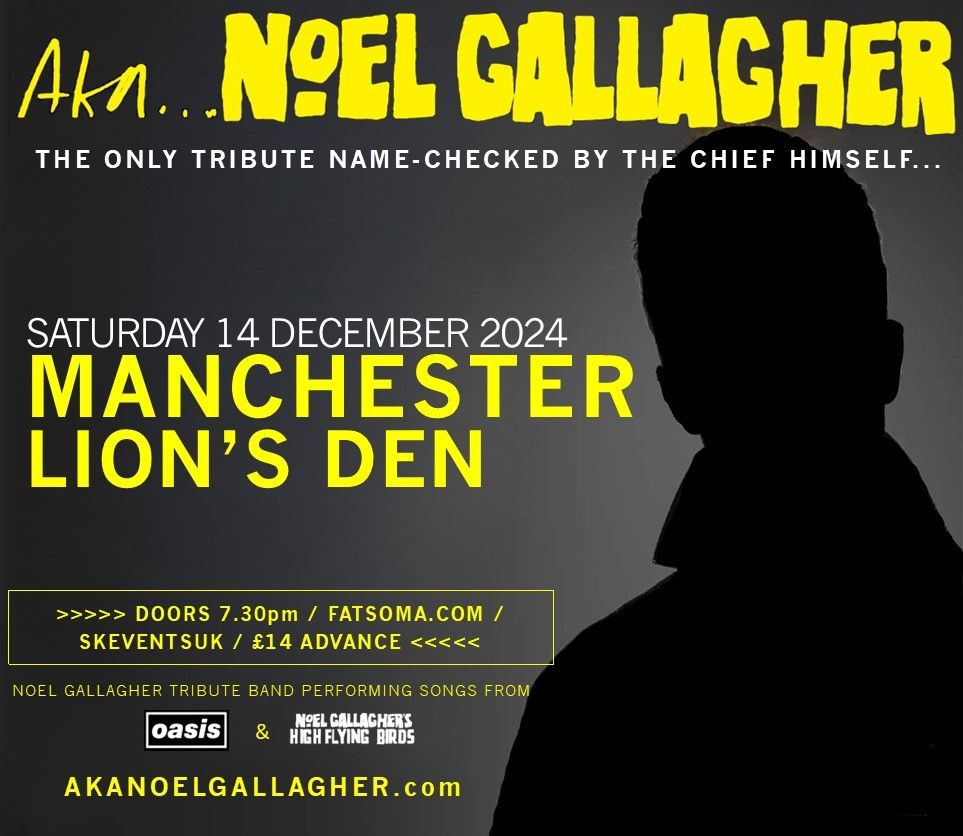 Aka Noel Gallagher Live At Lions Den, Manchester